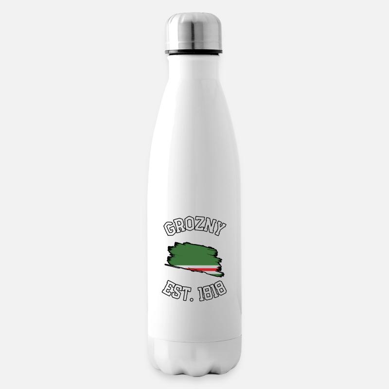 DÉCÉDÉ EN 1818 - Bouteille isotherme - blanc