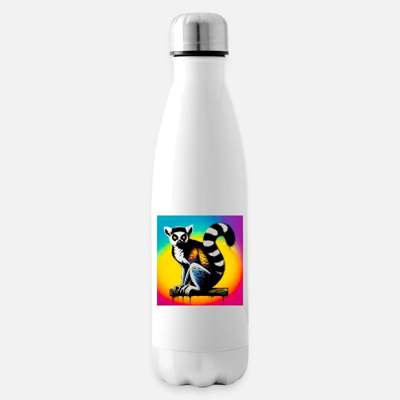 Lemur - Isolierflasche - Weiß