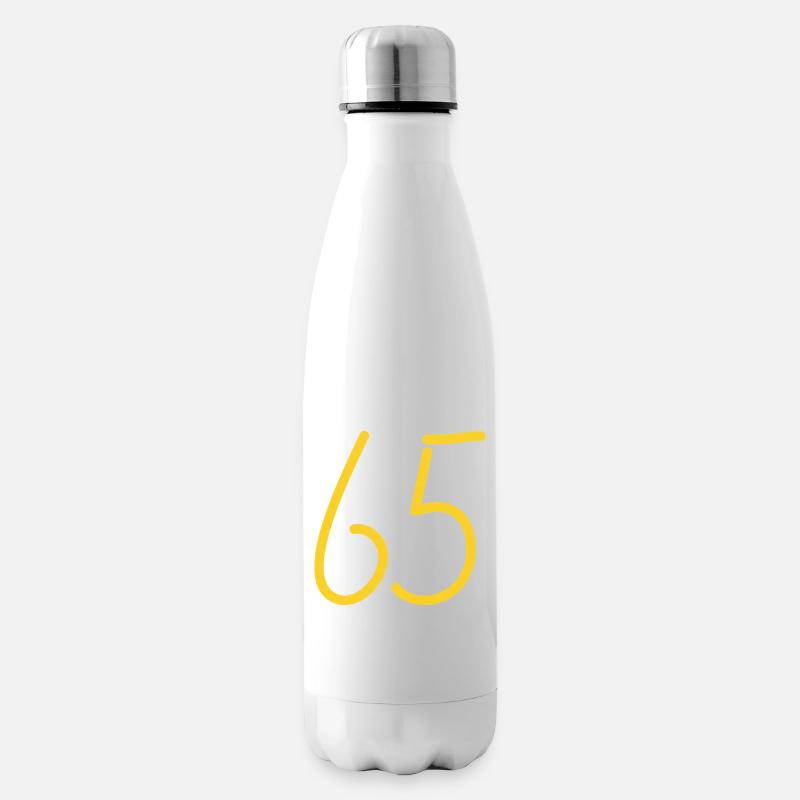 65 - Isolierflasche - Weiß