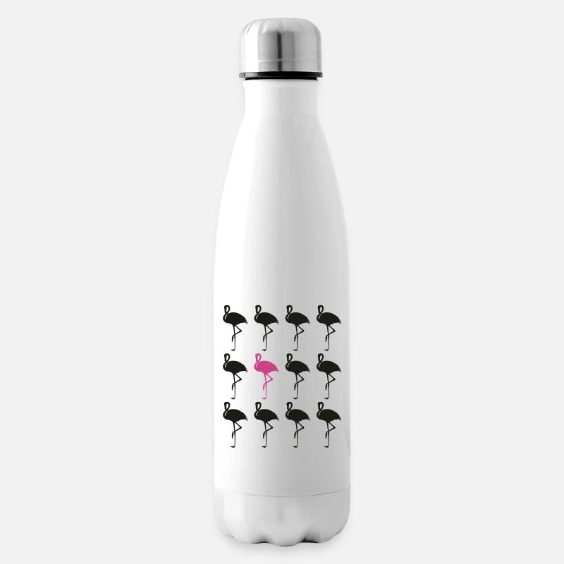 FLAMINGO MULTI - Insulated Water Bottle - white