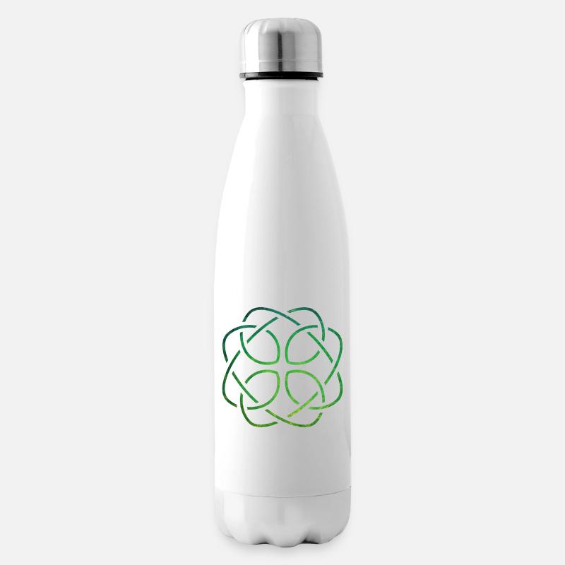 Celtic Knot - Isolierflasche - Weiß