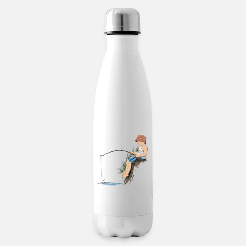Angler - Bouteille isotherme - blanc