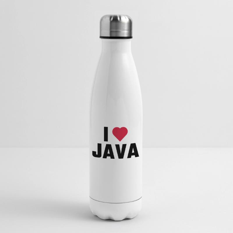 Ich liebe Java Isolierflasche
