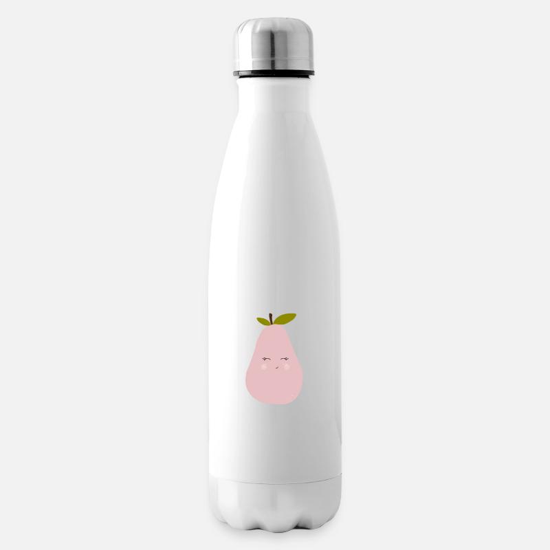 Eine süße Birne - Isolierflasche - Weiß