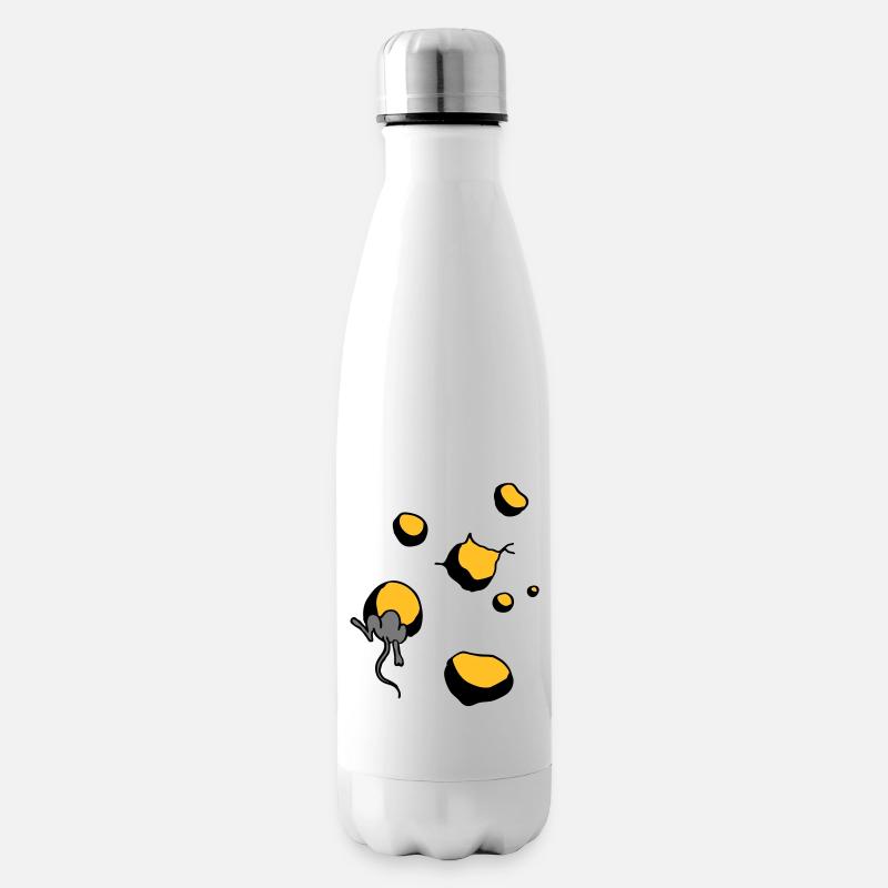 maus - Insulated Water Bottle - white