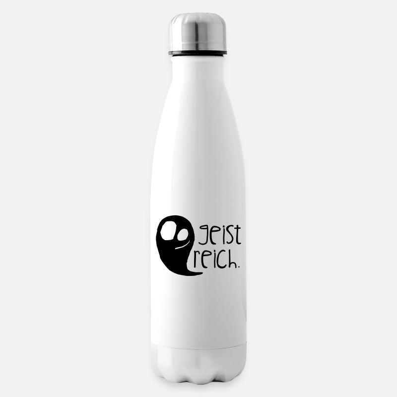 Geistreich. - Isolierflasche - Weiß