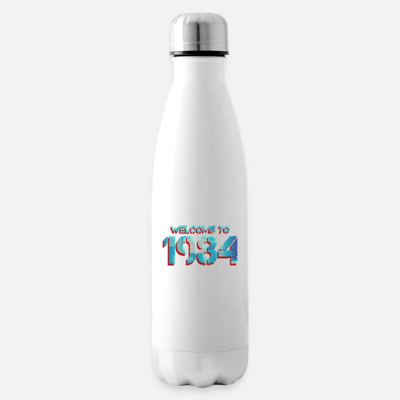 1984 ZERSTÖREN - Isolierflasche - Weiß