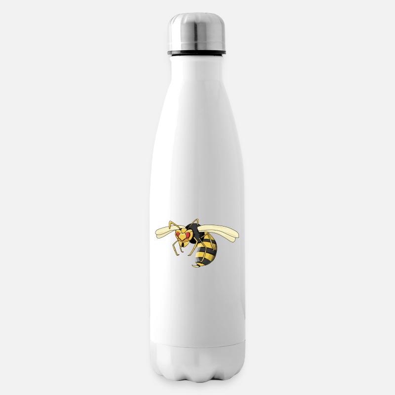 guêpe - Bouteille isotherme - blanc