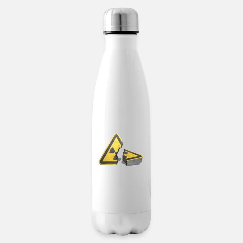 Atomausstieg! Atomkraft nein danke! - Isolierflasche - Weiß