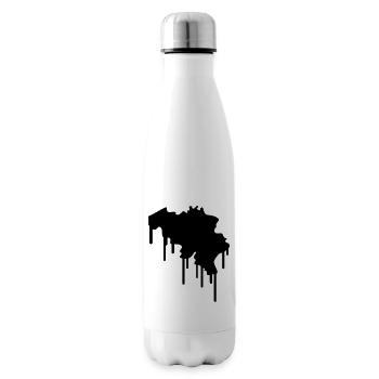 Belgium Graffiti - Bouteille isotherme - blanc - Droite