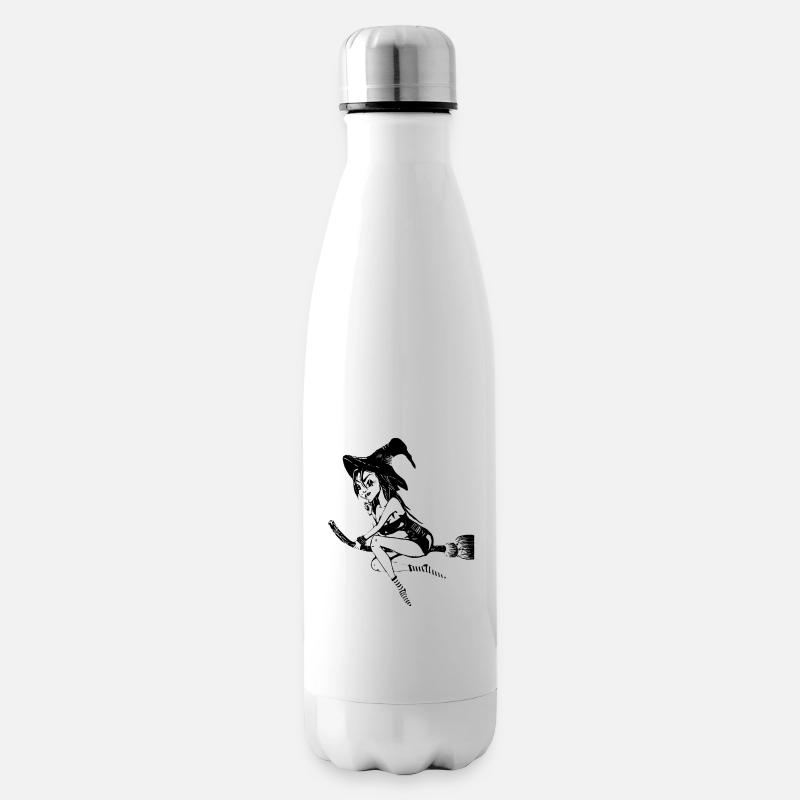 witch1 - Isolierflasche - Weiß
