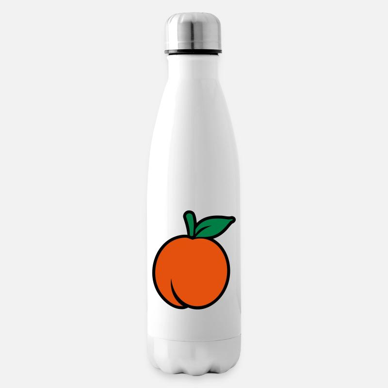 Nektarine - Isolierflasche - Weiß