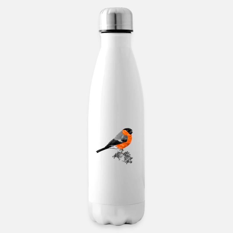 oiseau - Bouteille isotherme - blanc