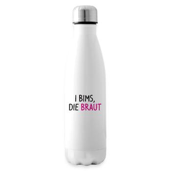 Braut Junggesellinnenabschied Party Spruch - Isolierflasche - Weiß - Rechts
