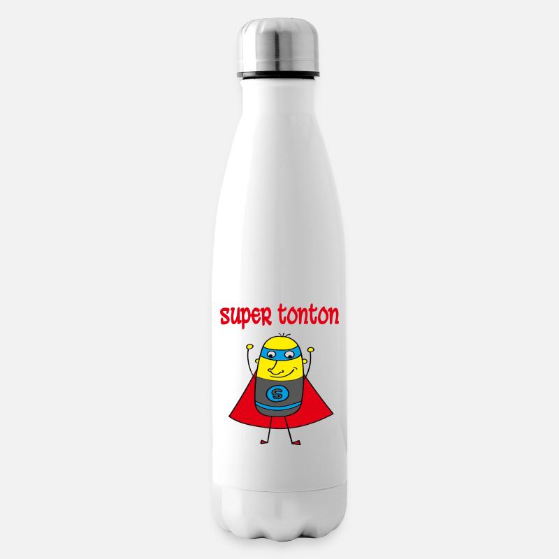 Super tonton - Isolierflasche - Weiß