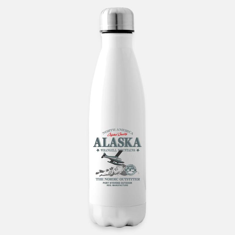 Alaska - Aircraft - Isolierflasche - Weiß