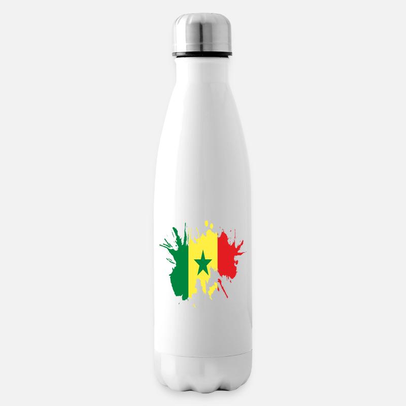Senegal - Isolierflasche - Weiß