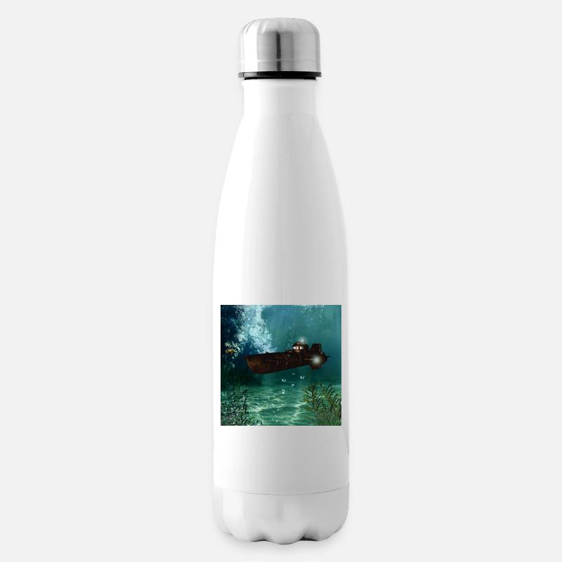 Superbe sous-marin - Bouteille isotherme - blanc