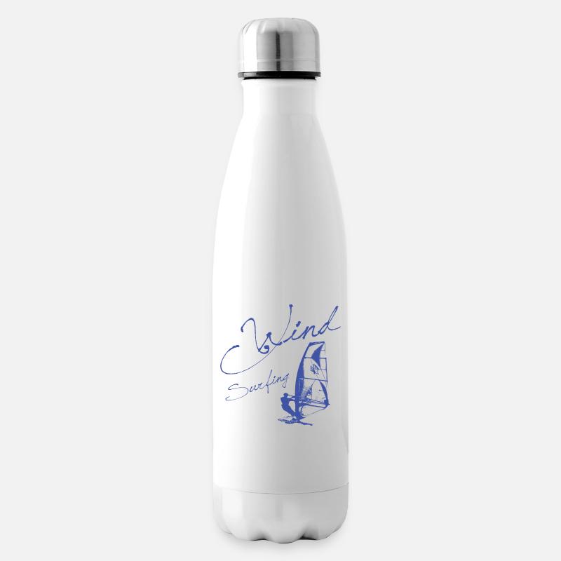 WINDSURFING - Cadeau SURFER WINDSURFER - Bouteille isotherme - blanc