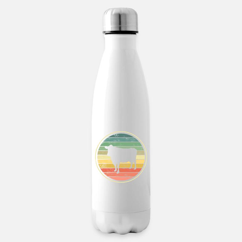 Vache Vaches - Bouteille isotherme - blanc
