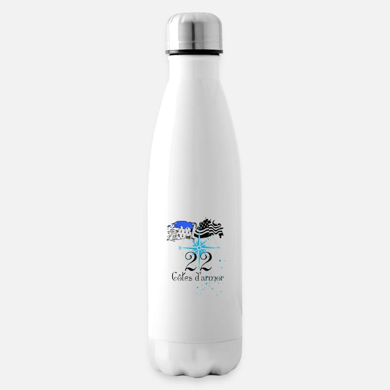 Côtes d'armor - Bouteille isotherme - blanc