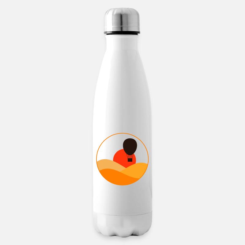 Montgolfière - Bouteille isotherme - blanc