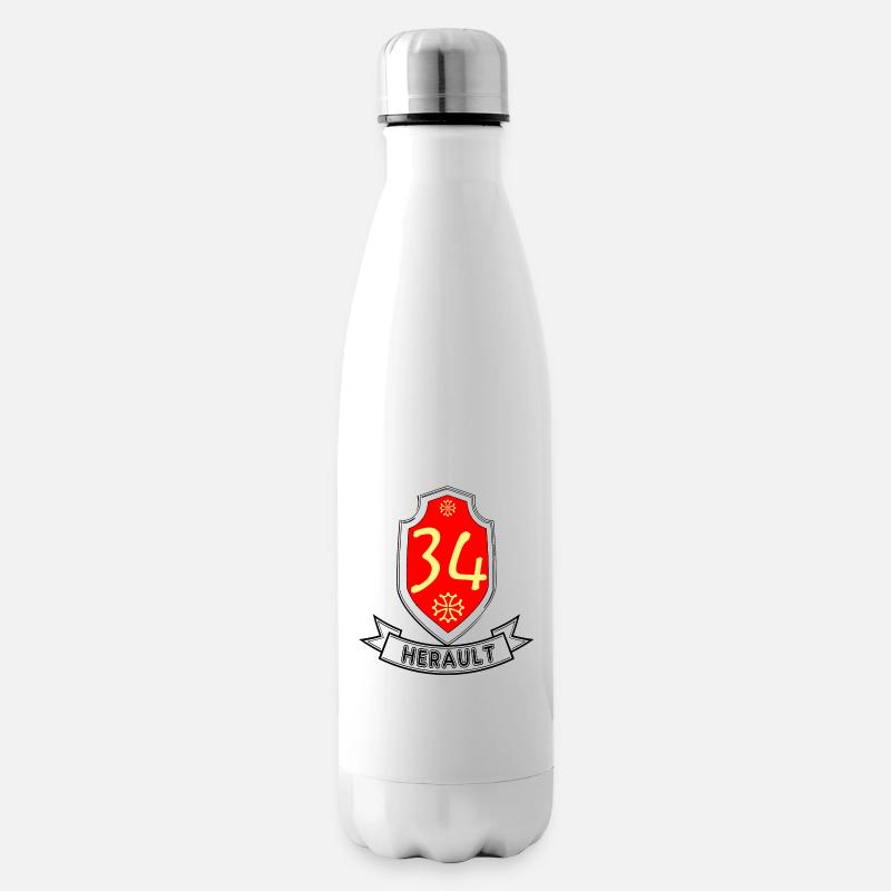 Hérault - Bouteille isotherme - blanc