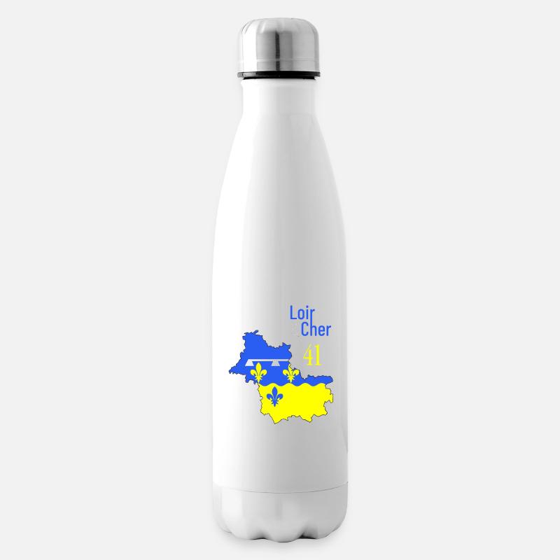 Loir et cher - Bouteille isotherme - blanc