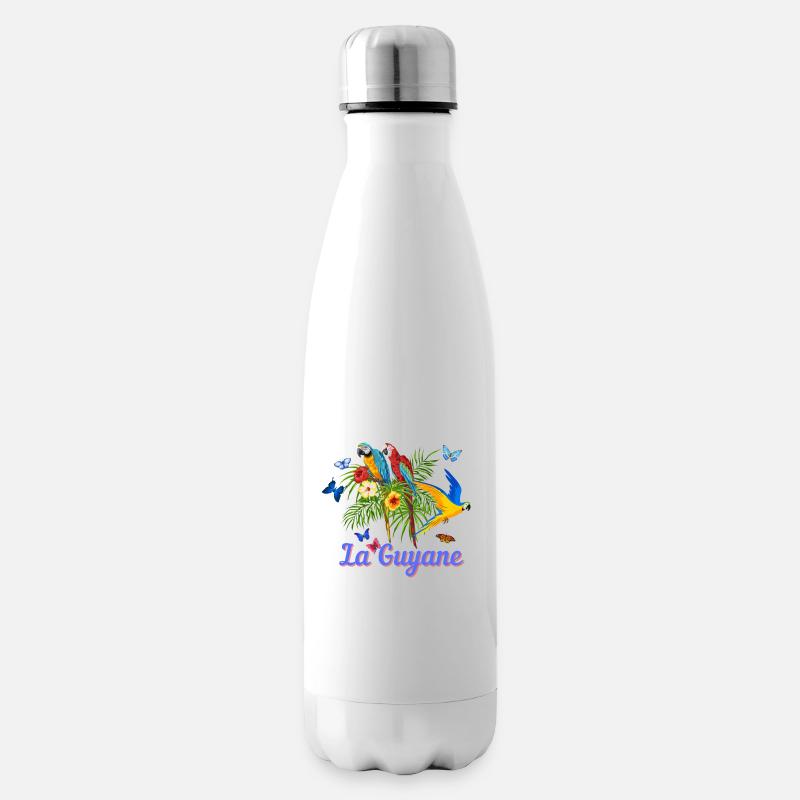 La Guyane - Bouteille isotherme - blanc