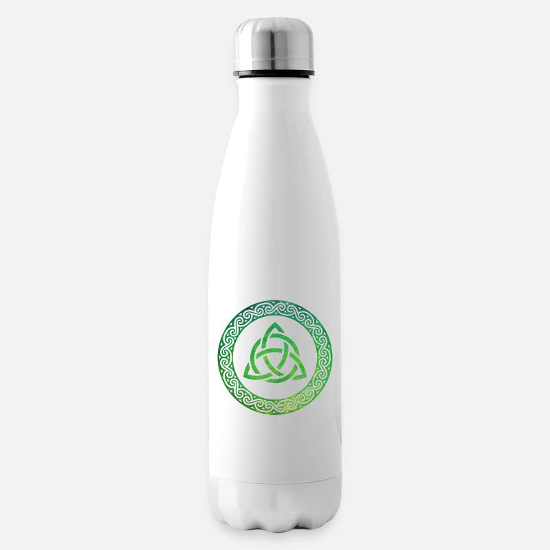Celtic Knot - Isolierflasche - Weiß