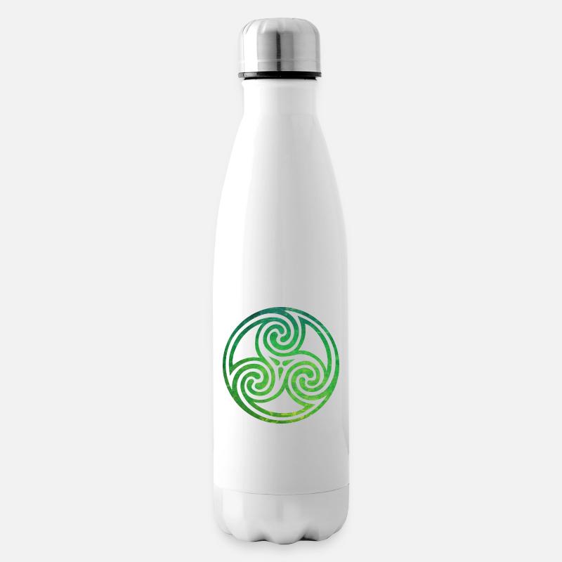 Celtic Knot - Isolierflasche - Weiß