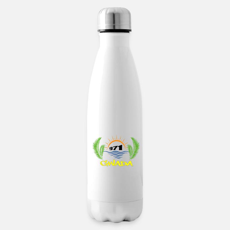 Guadeloupe - Isolierflasche - Weiß