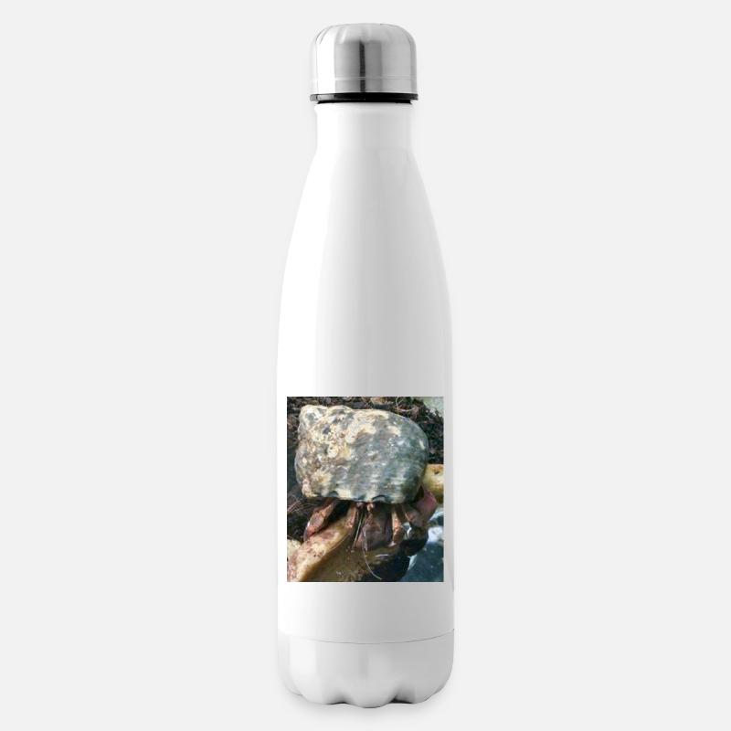 Einsiedlerkrebs - Isolierflasche - Weiß
