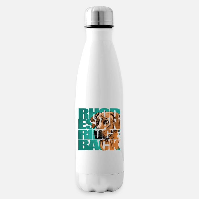 Rhodesian Ridgeback - Bouteille isotherme - blanc