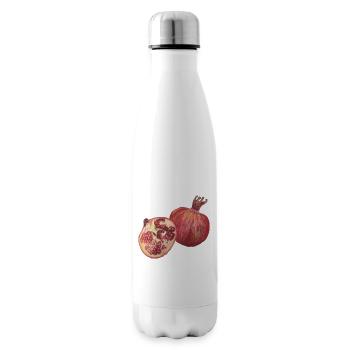 Cuisson des fruits de grenade - Bouteille isotherme - blanc - Droite