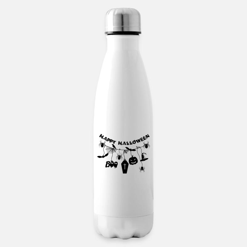Halloween - Isolierflasche - Weiß