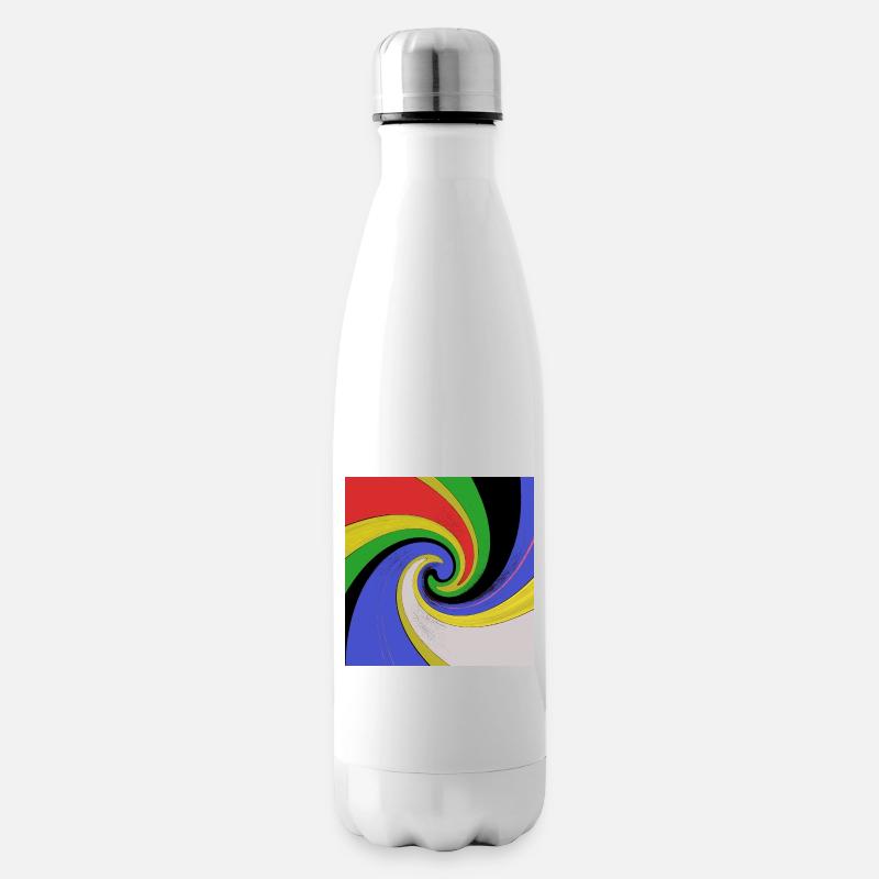 Vortex pop art100 - Bouteille isotherme - blanc