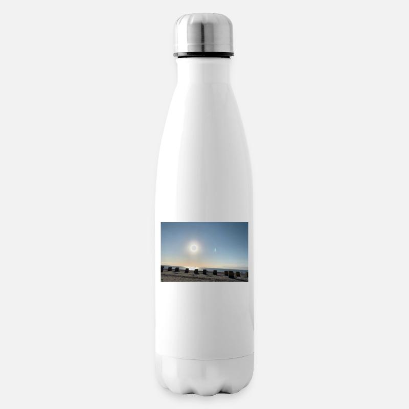 sehnsucht ostsee - Isolierflasche - Weiß