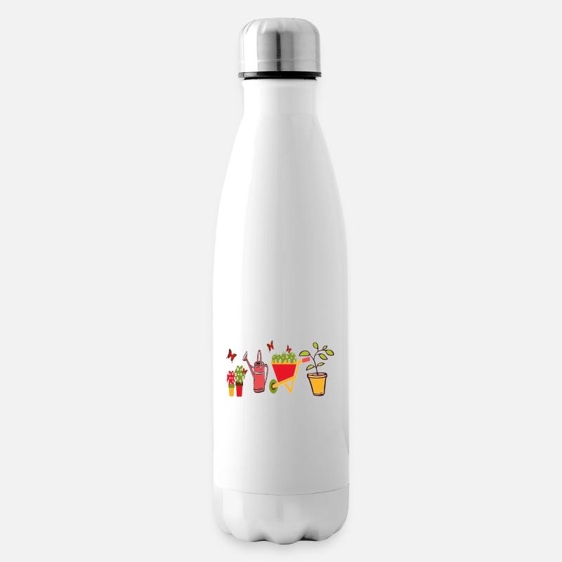 Gärtner Rechenzentrum - Bouteille isotherme - blanc