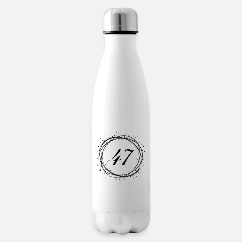 47 - Isolierflasche - Weiß