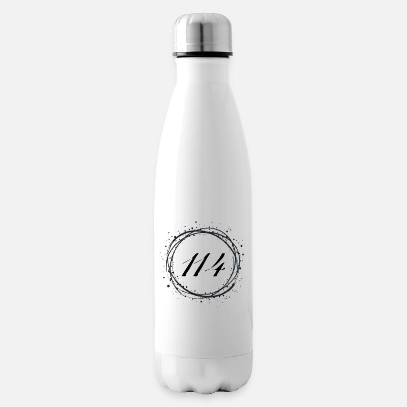 114 - Isolierflasche - Weiß