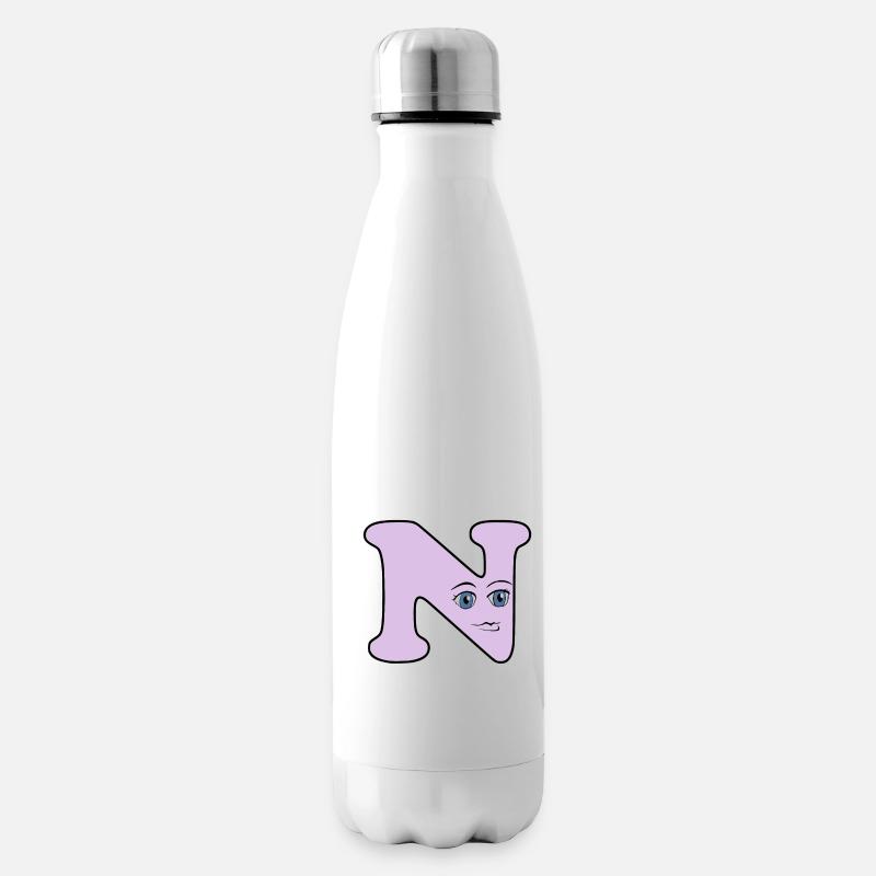 N - Isolierflasche - Weiß