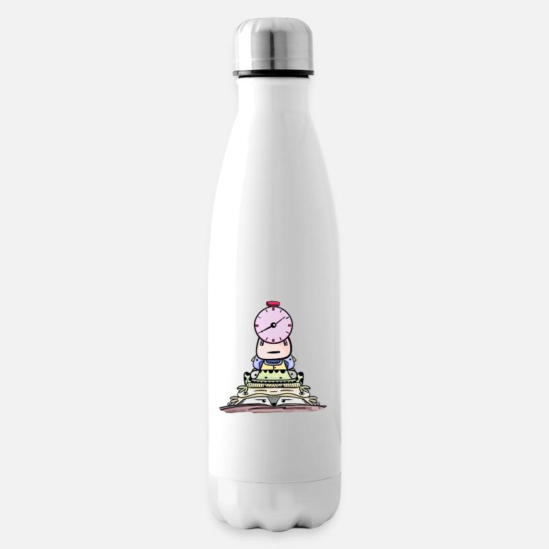 Temps lourds - Bouteille isotherme - blanc