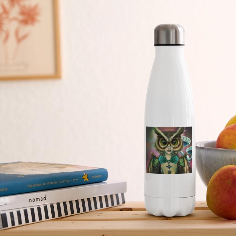 Das Mädchen, das eine Eule werden kann Isolierflasche