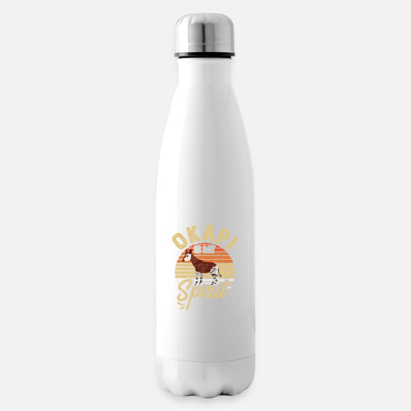 Okapi ist mein Seelentier - Isolierflasche - Weiß