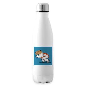 Capybara-Astronaut - Isolierflasche - Weiß - Rechts