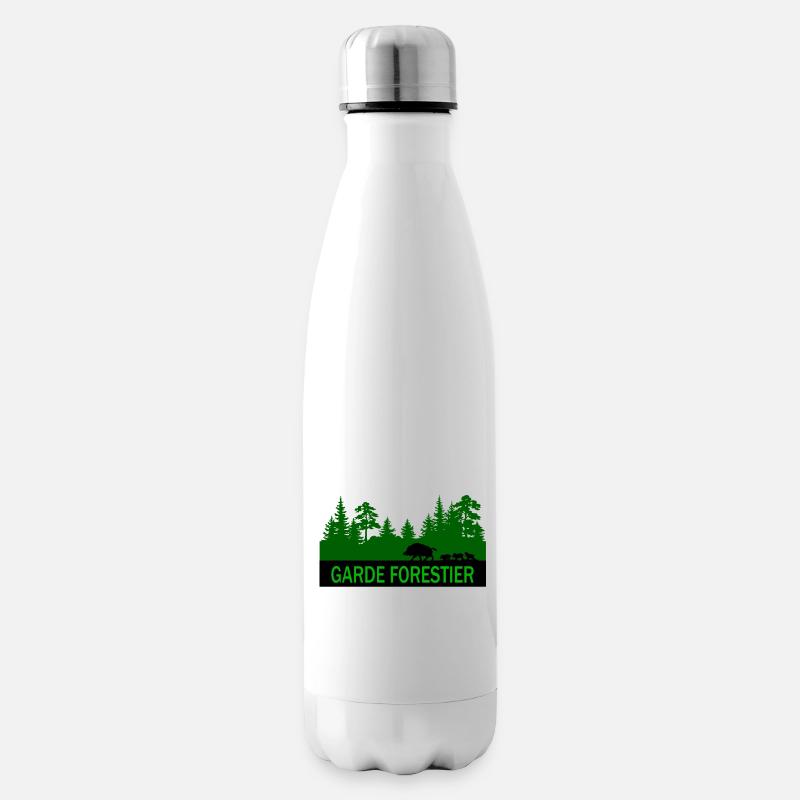 Garde forestier - Bouteille isotherme - blanc