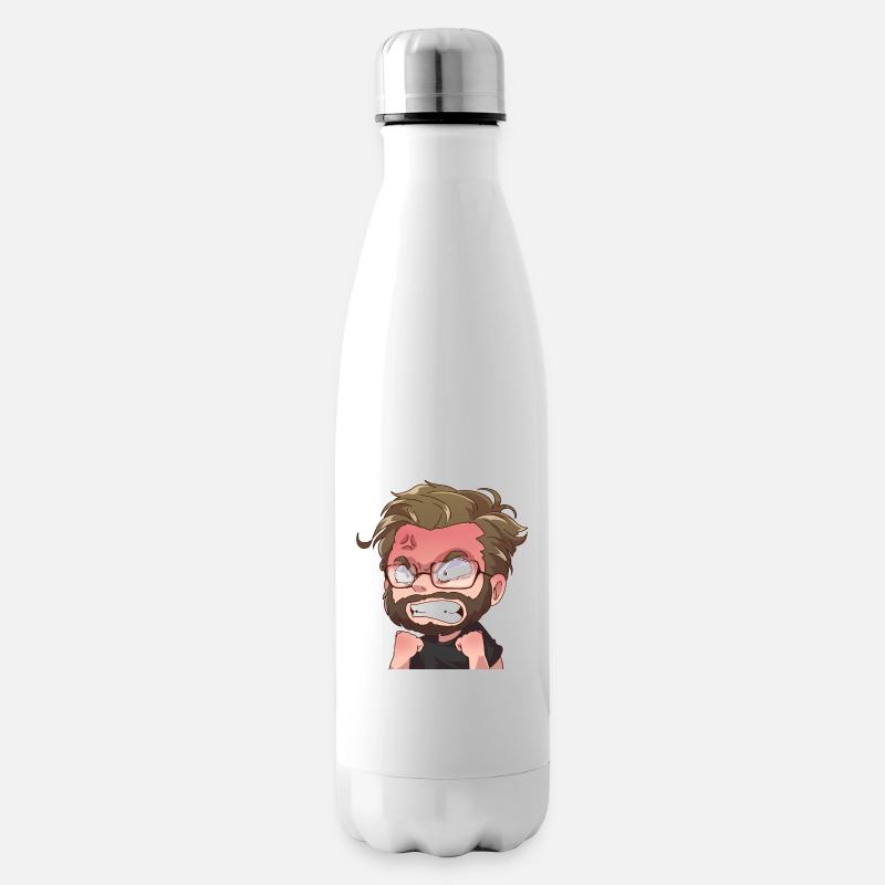 Angry Manny - Isolierflasche - Weiß