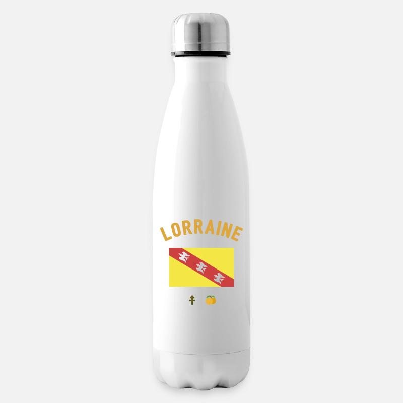 Lorraine - Bouteille isotherme - blanc