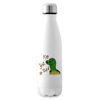 InJustReTired - Bouteille isotherme - blanc - Droite